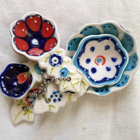 Anthropologie Other - Anthropologie Ceramic Measuring Spoons Set